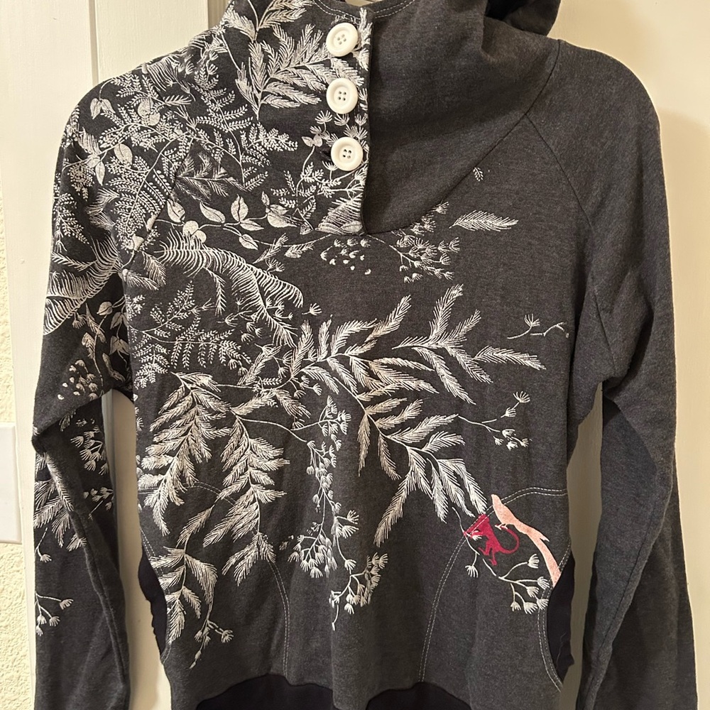 Boutique Gray Umsteigen Hoodie